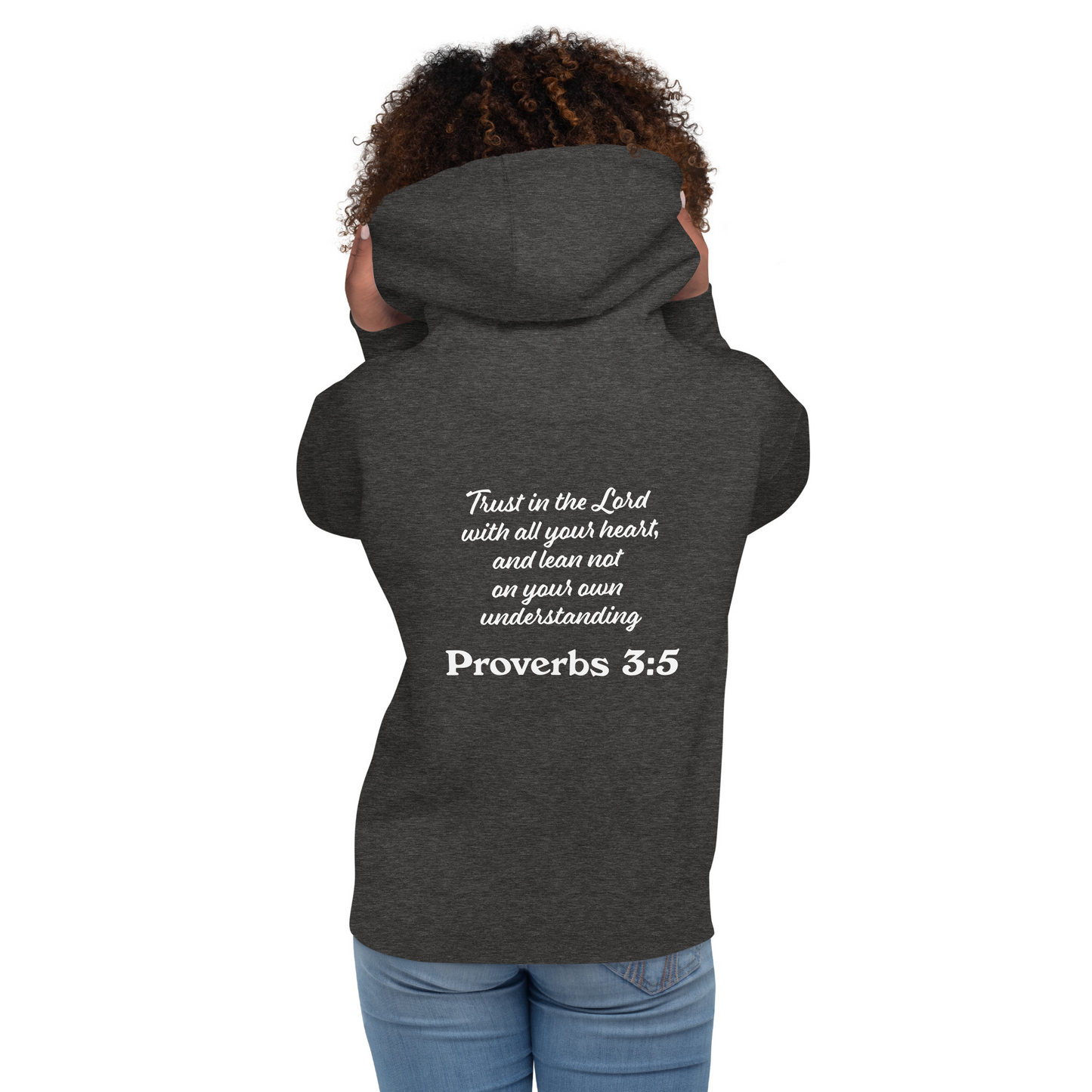 Proverbs 3 5 Trust God and Do the Next Right Thing Christianity Faith Unisex Hoodie