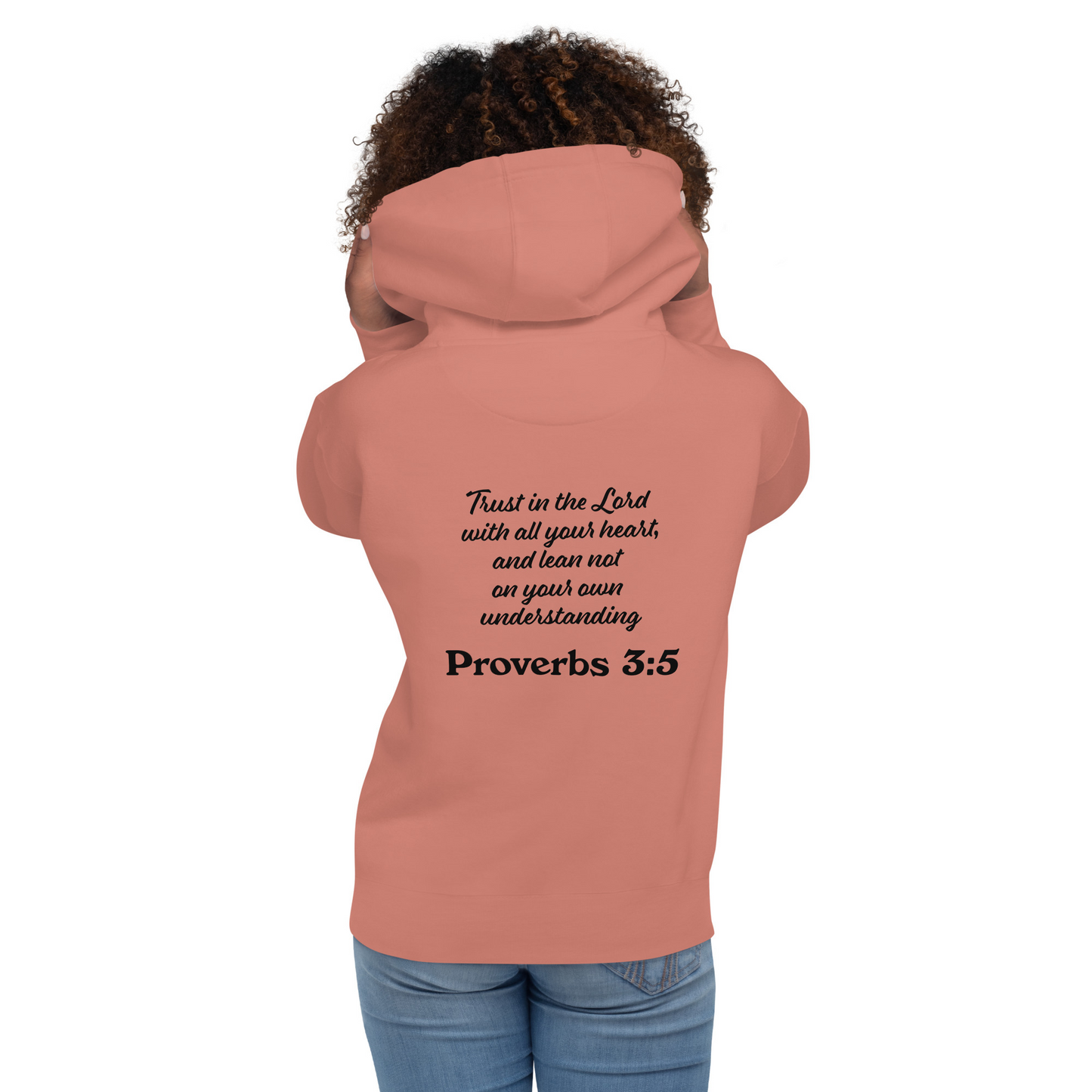 Proverbs 3 5 Trust God and Do the Next Right Thing Christianity Faith Unisex Hoodie