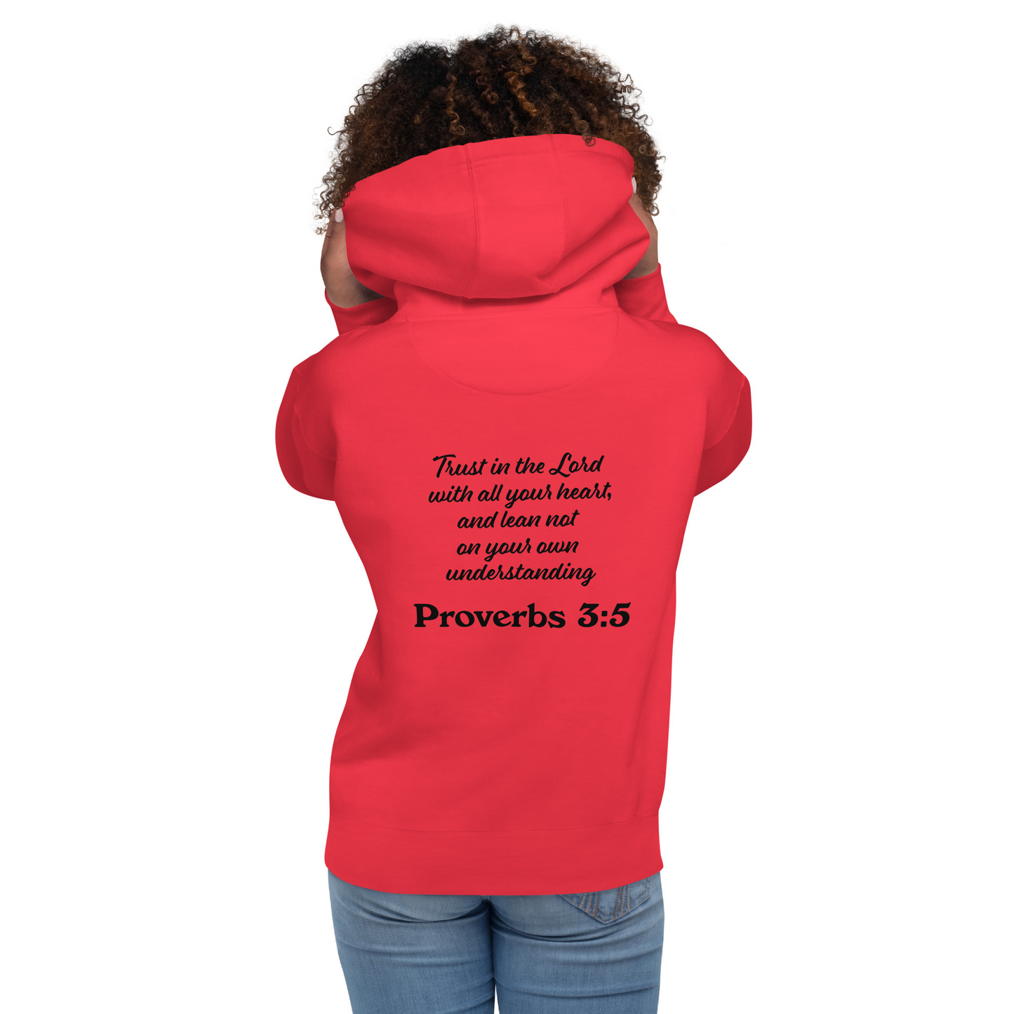 Proverbs 3 5 Trust God and Do the Next Right Thing Christianity Faith Unisex Hoodie