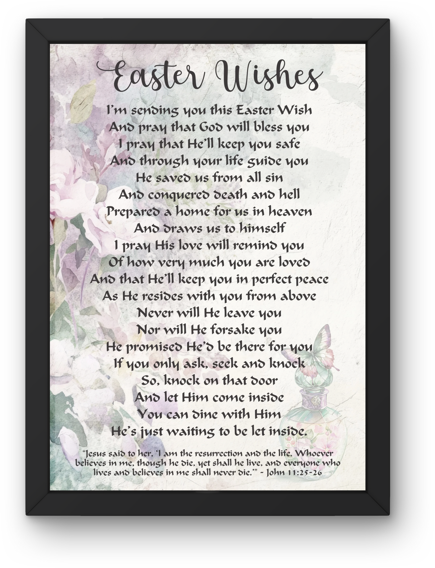 Easter Wishes and Prayers Printable Easter Poems Christian Easter Prayer For Family