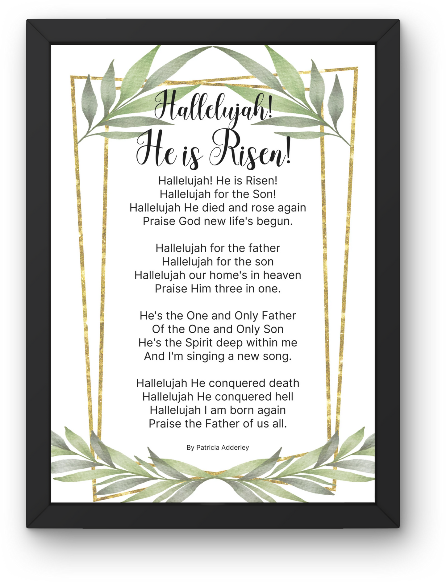 "Hallelujah! He Is Risen" Christian Easter Poetry, Christian Poem on Faith Jesus Poetry