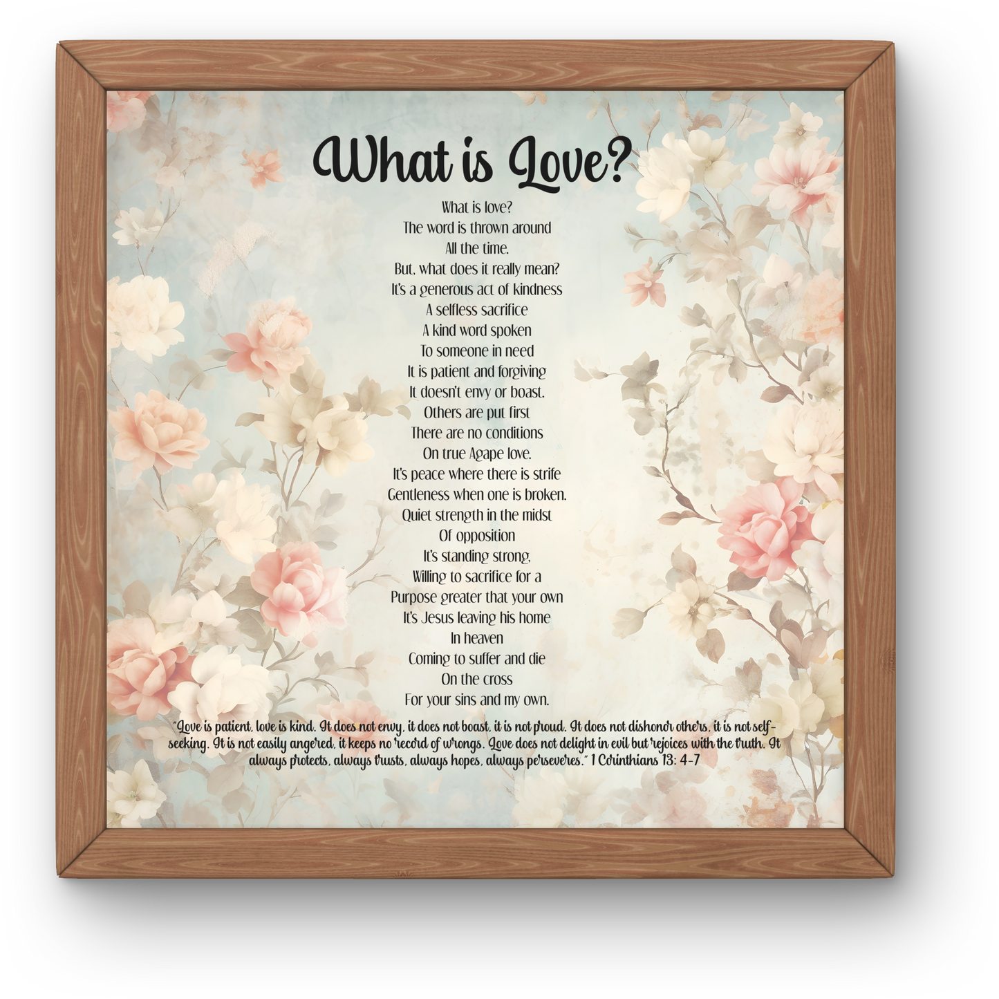 What is Love Christian Poem About True Meaning of Love