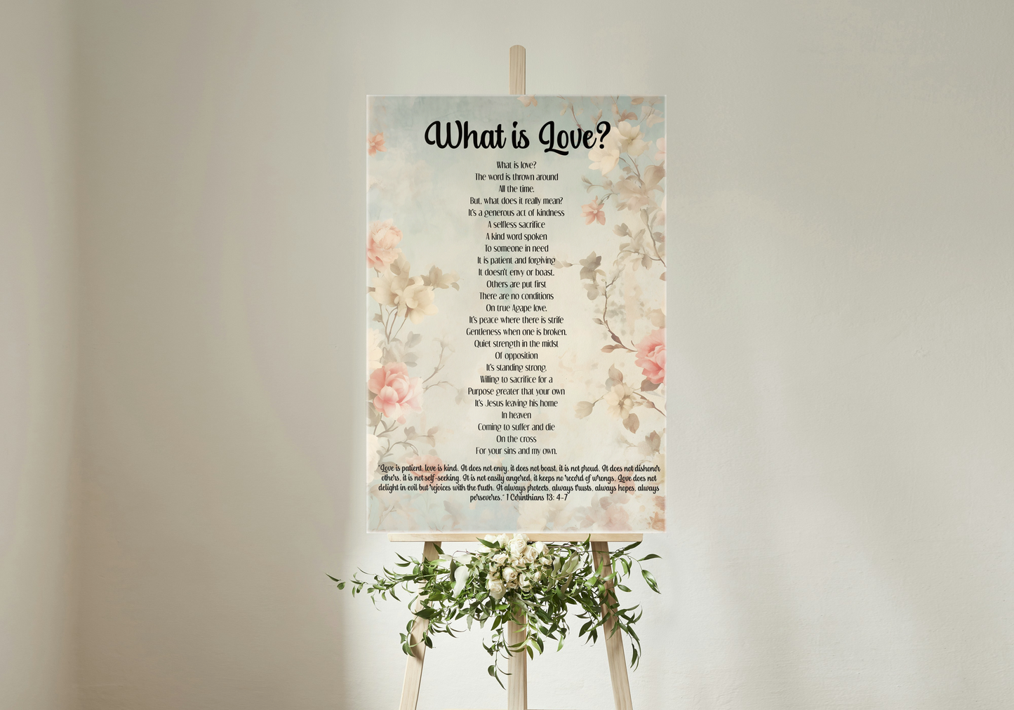 What is Love Christian Poem About True Meaning of Love