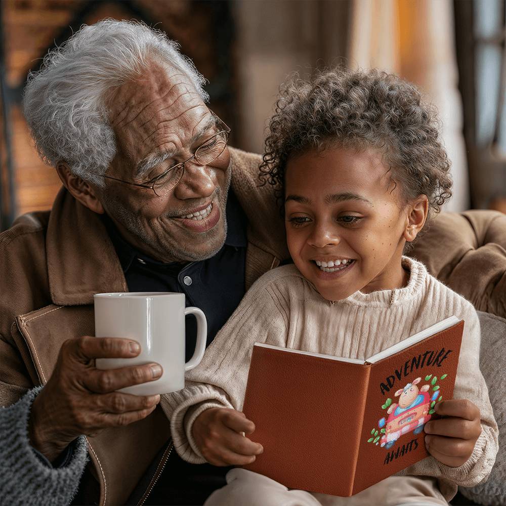 Adventure Awaits Travel Journal Book Leather Gift For Traveler Woman