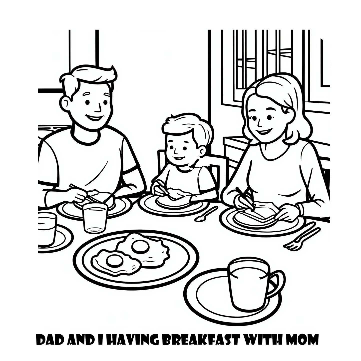 Comfy Cozy Dad and Me Warm Cozy Coloring Book With Story