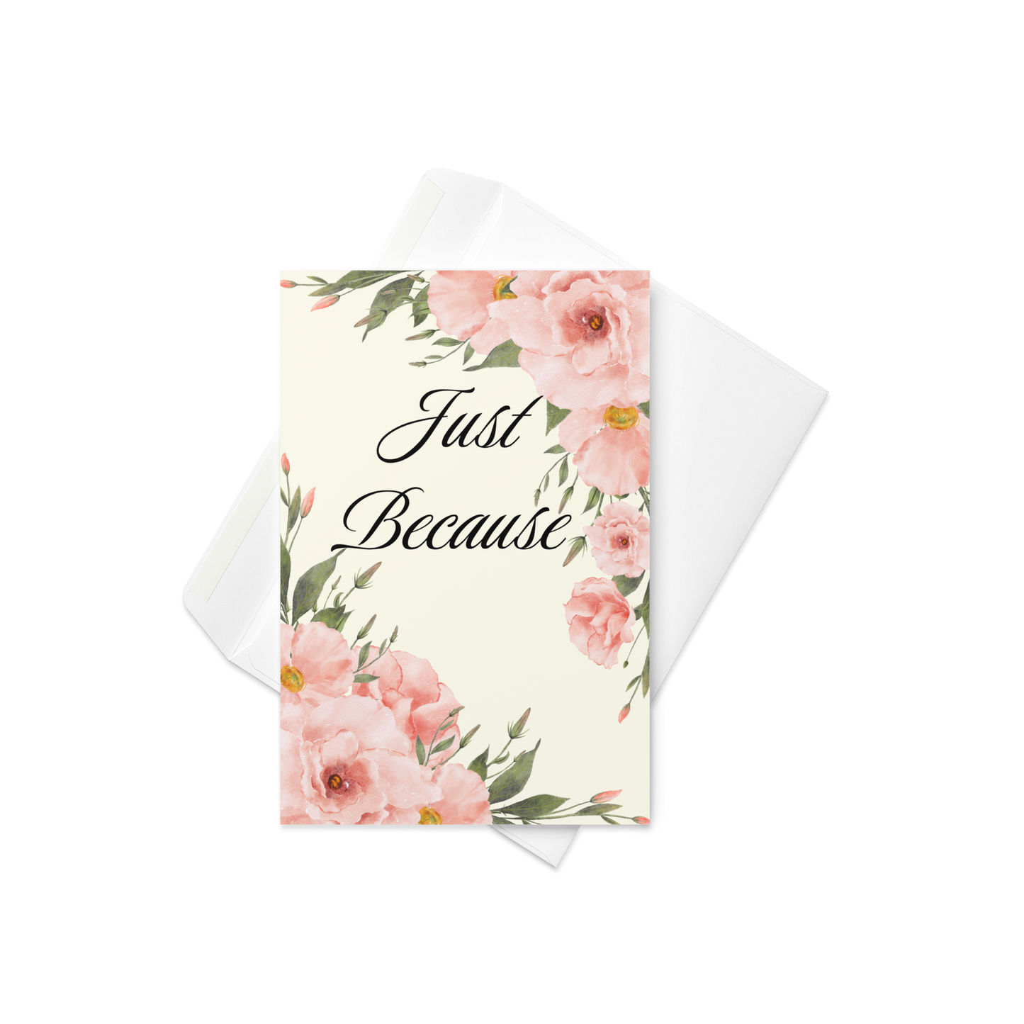 "Just Because" Romantic Love Poem For Spouse Lovely Romantic Cards