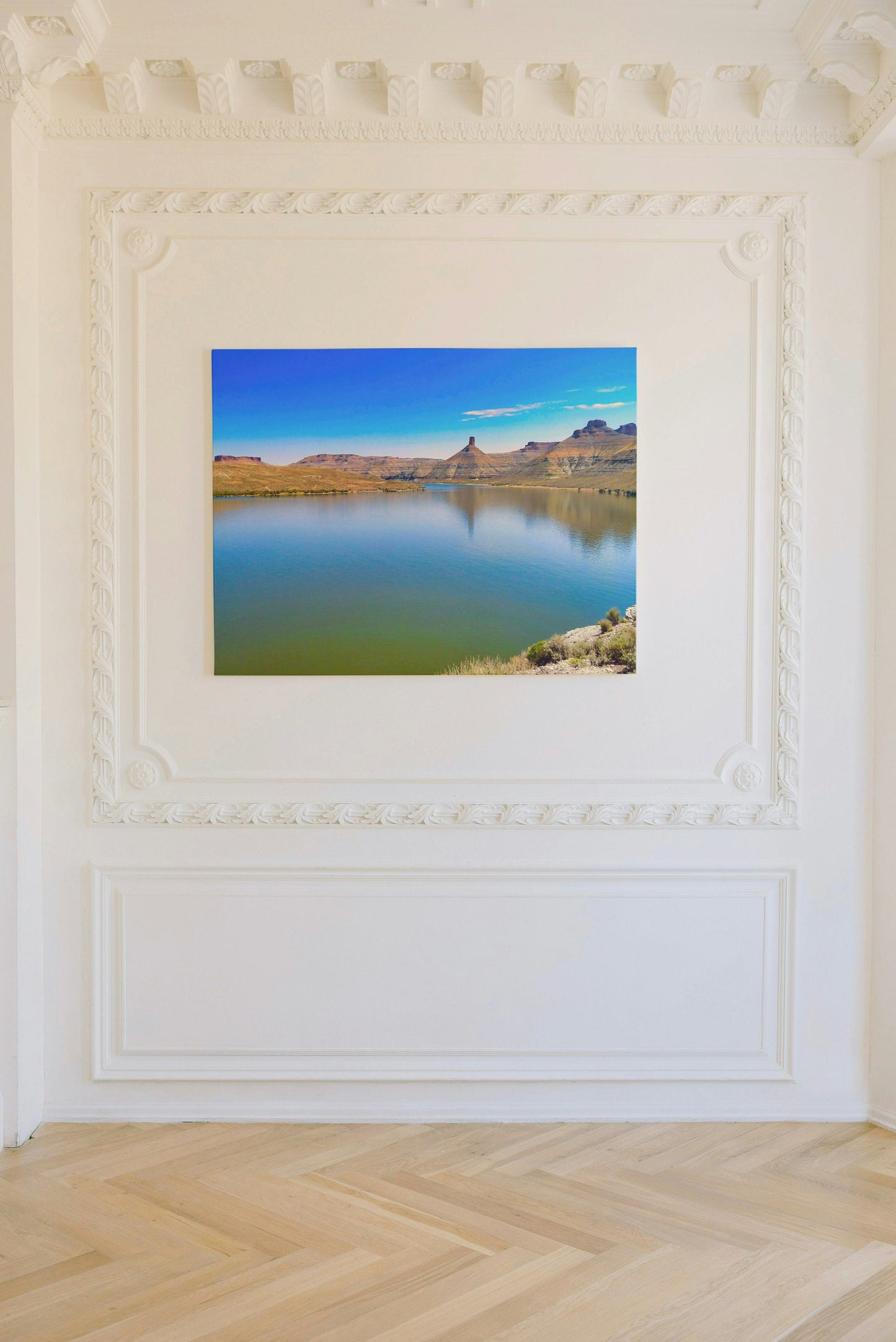 Peaceful Green River Lake in Wyoming Digital Print