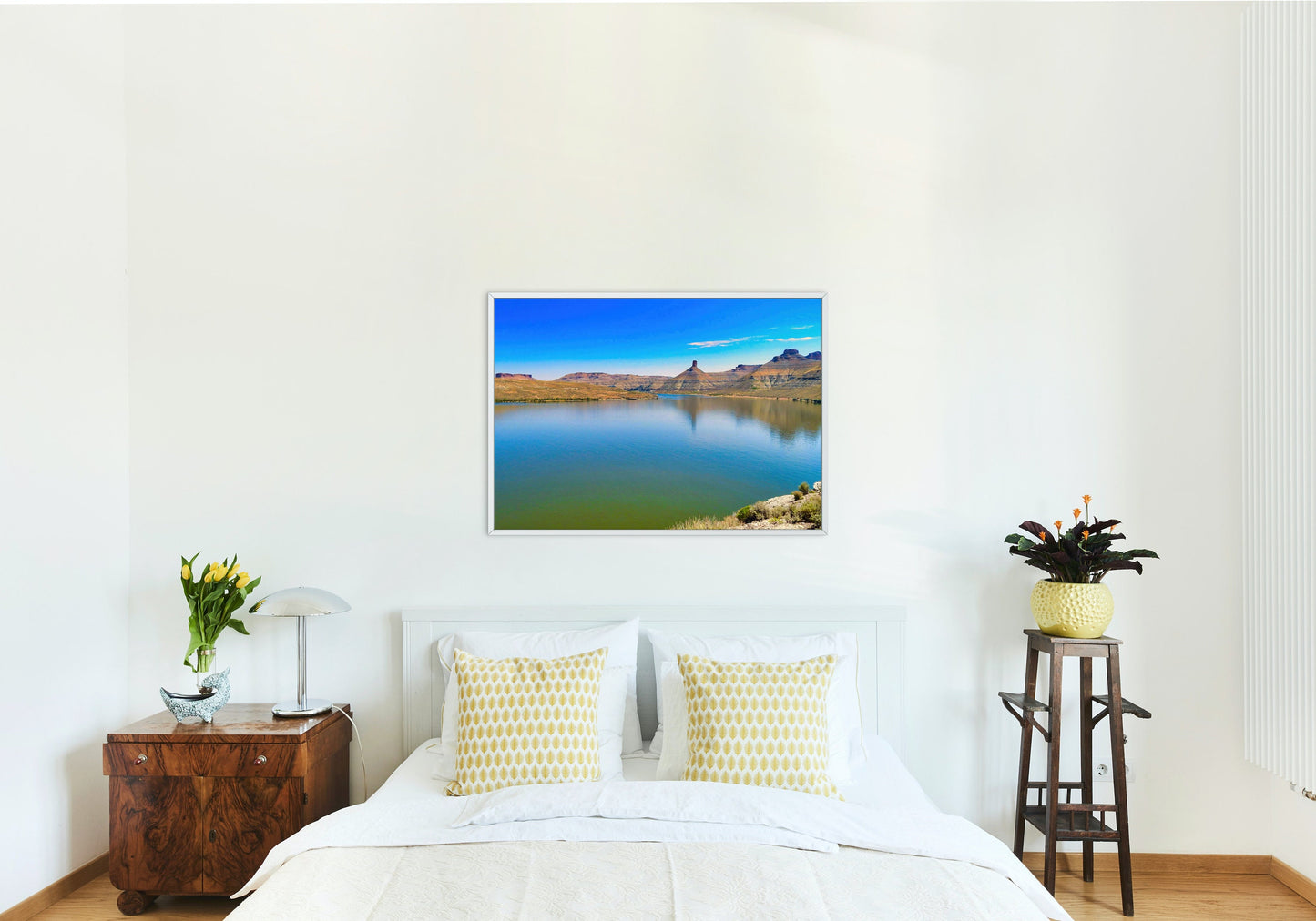Peaceful Green River Lake in Wyoming Digital Print
