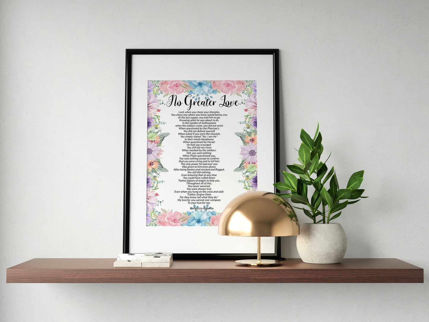 There Is "No Greater Love" Than This Easter Salvation Poem