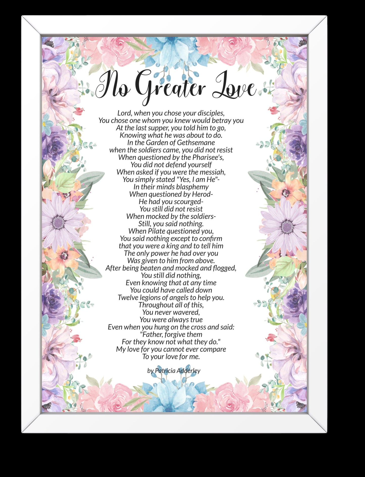 There Is "No Greater Love" Than This Easter Salvation Poem