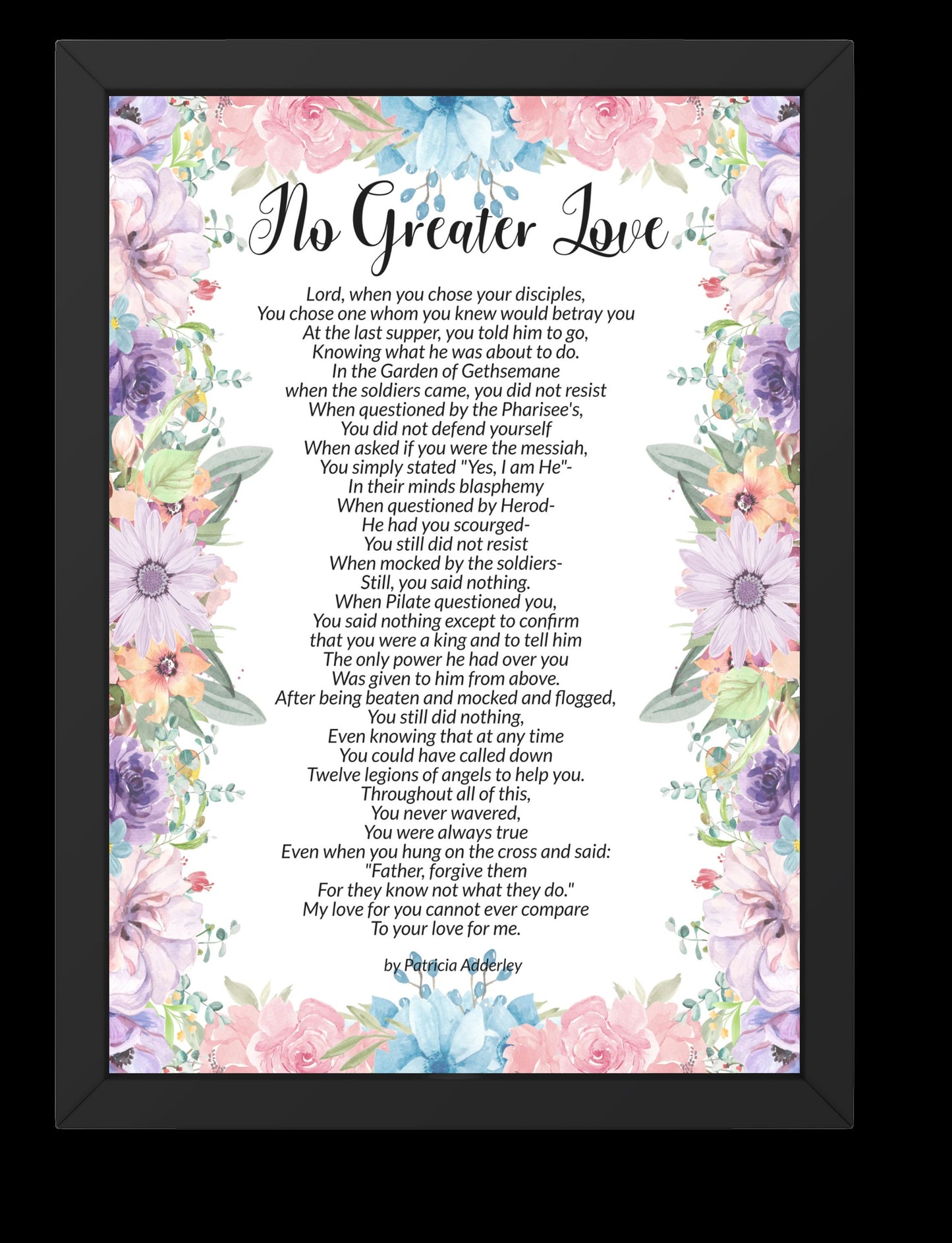 There Is "No Greater Love" Than This Easter Salvation Poem
