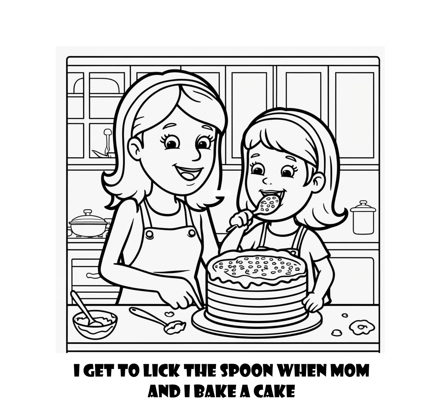 Fun With Mom and Me Warm and Cozy Coloring Book Mother and Daughter Coloring Pages