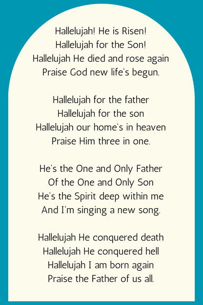 Happy Easter Christian Easter Cards- Hallelujah! He is Risen Easter Cards Religious