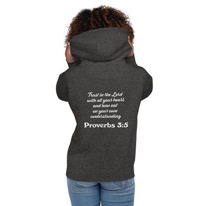 Proverbs 3 5 Trust God and Do the Next Right Thing Christianity Faith Unisex Hoodie