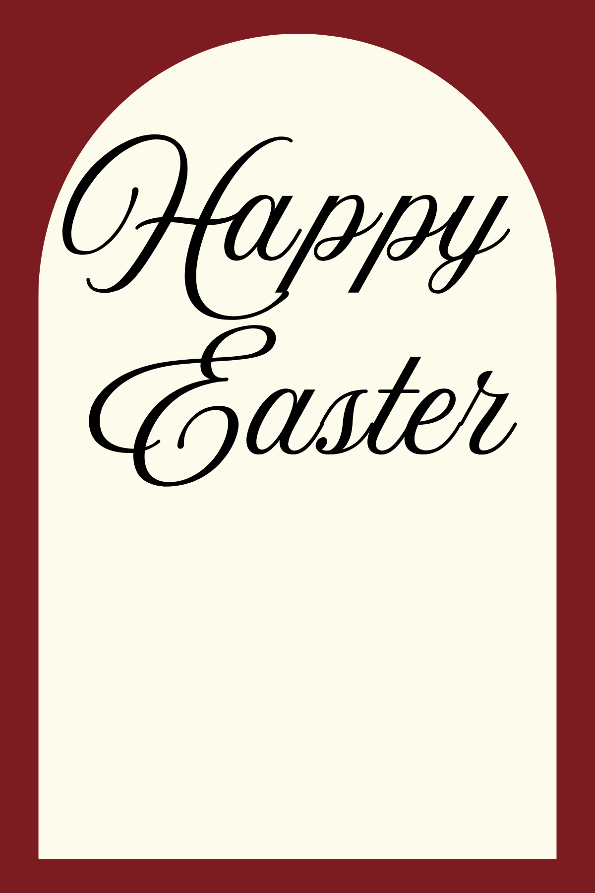 The Rose Printable Easter Card With Religious Messages About God's Love