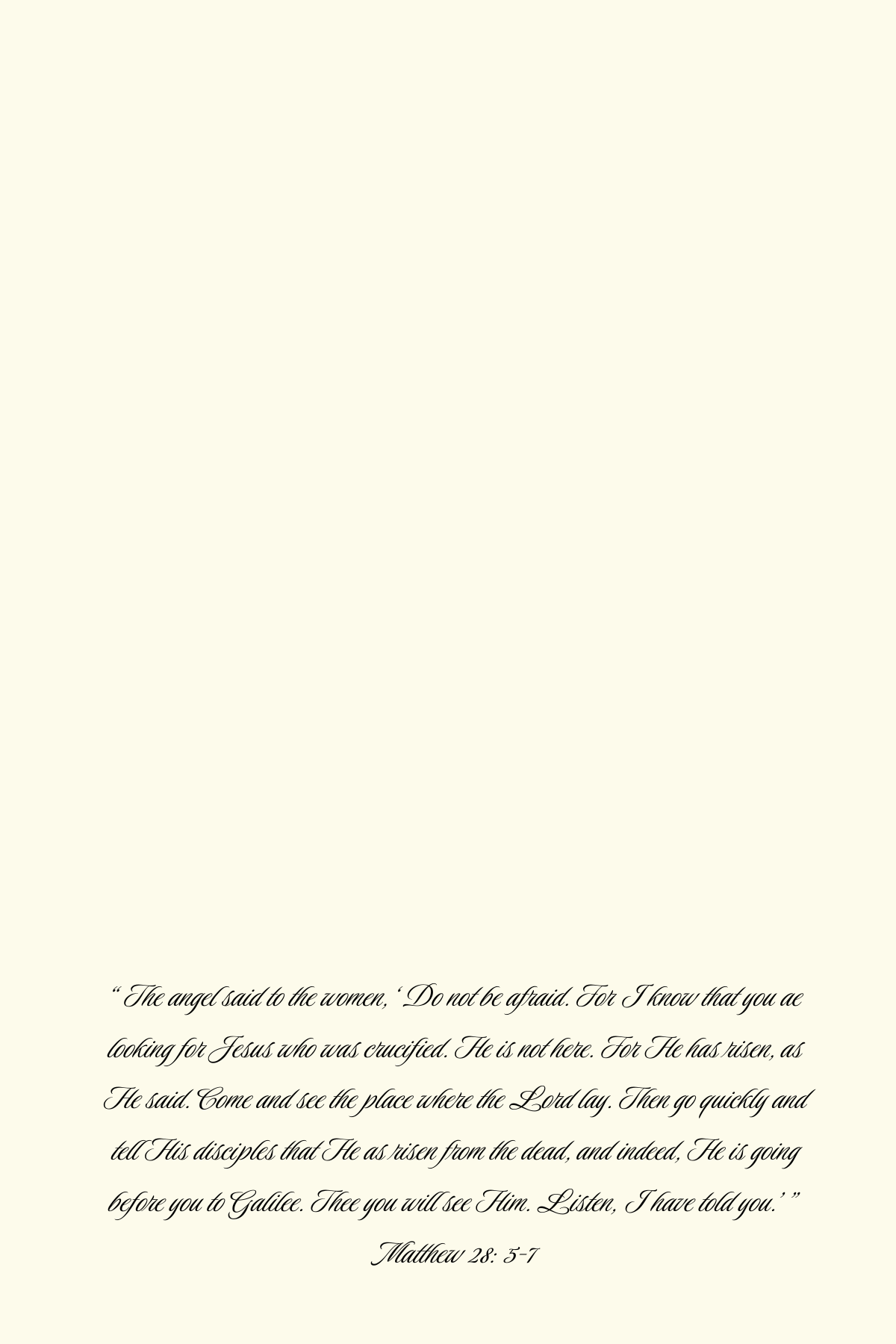 Hallelujah Downloadable He Is Risen Easter Card with Easter Cross Images With Envelope