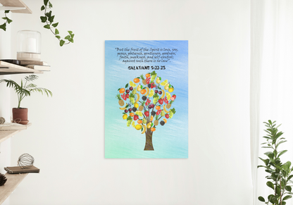 Galatians 5:22 Fruit of the Spirit Fruits Christian Art