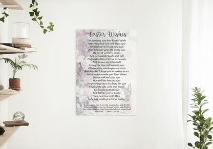 Easter Wishes and Prayers Printable Easter Poems Christian Easter Prayer For Family