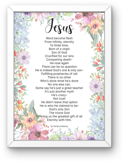 Jesus Christian Easter Poetry Jesus Poetry Religious Poems