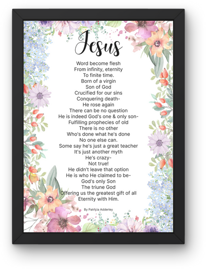 Jesus Christian Easter Poetry Jesus Poetry Religious Poems