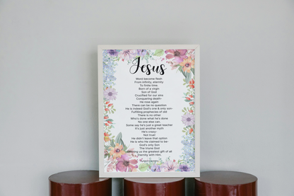 Jesus Christian Easter Poetry Jesus Poetry Religious Poems