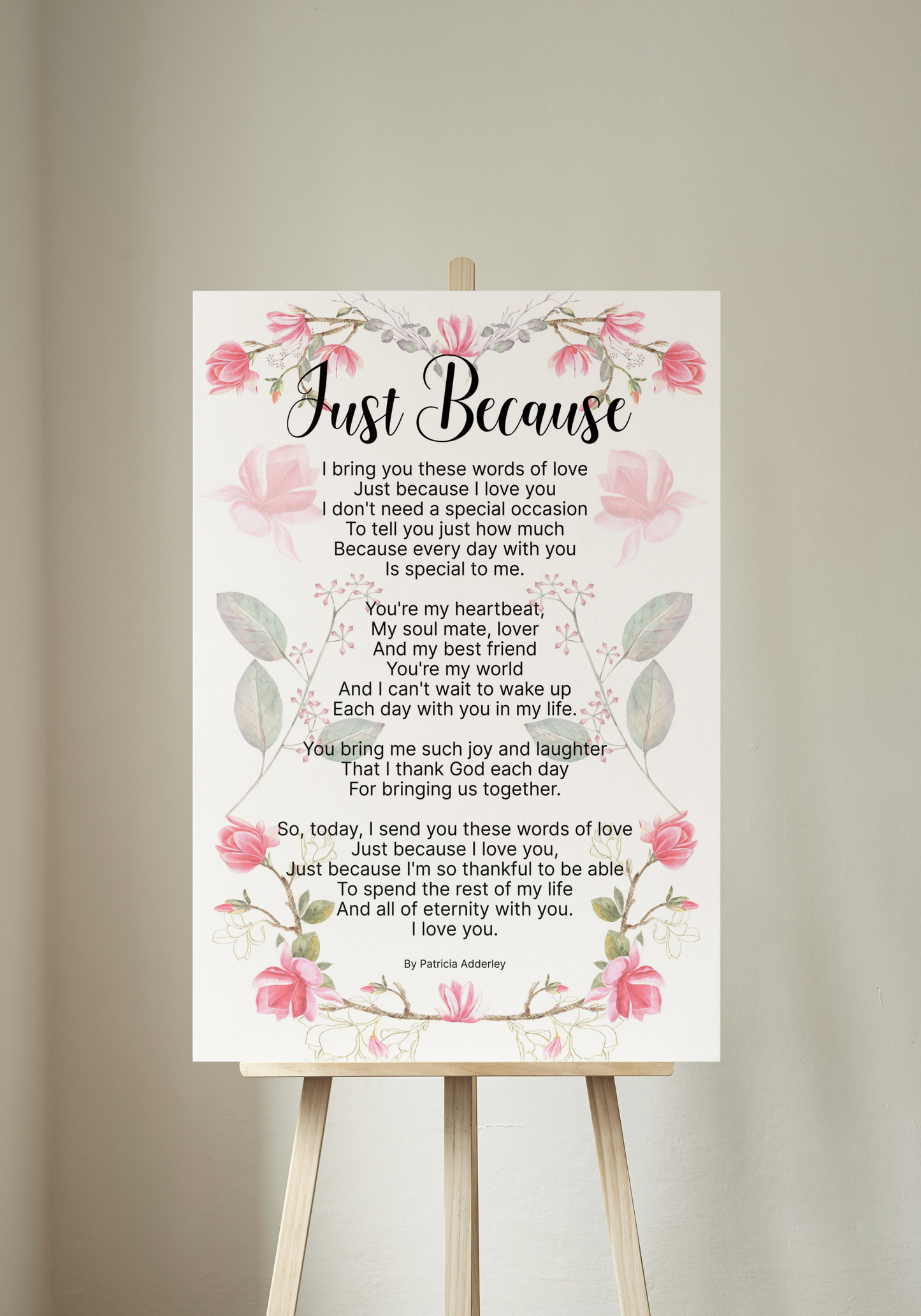 Just Because Christian Love Poetry Christian Love Poems For Wife christian wedding poetry  
