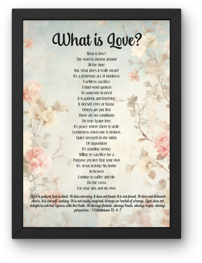 What is Love Christian Poem About True Meaning of Love