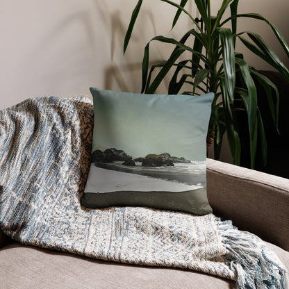 Let it Snow on the South Oregon Coast Nautical Pillow