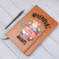 Adventure Awaits Travel Journal Book Leather Gift For Traveler Woman