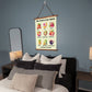 Cute Artful Fruit of the Spirit Art For Children Wall Art Tapestry