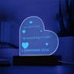 1 Corinthians 16: 4 Do Everything In Love Valentines Day Bible Verse Engraved LED Acrylic Photo Frame LED Light Personalized Valentines Days Gift