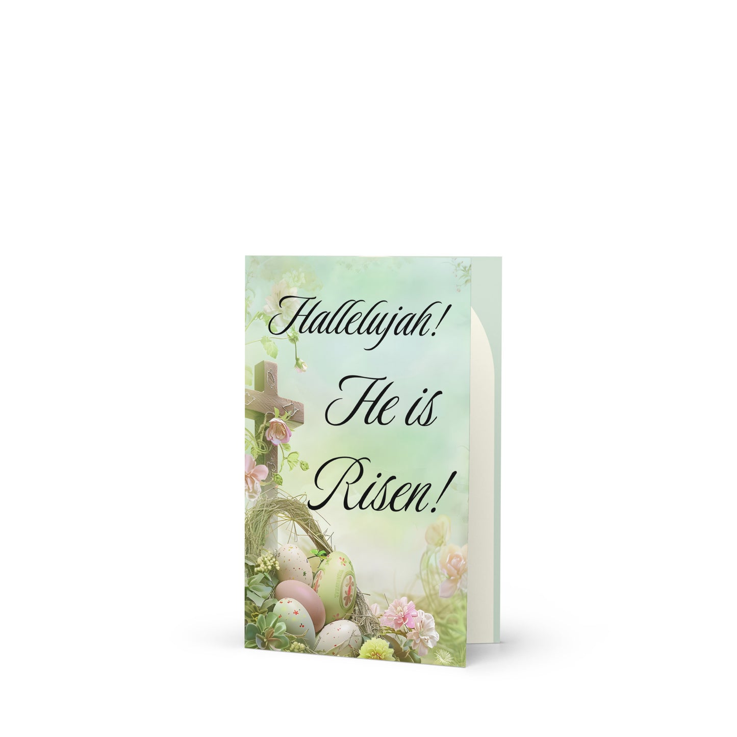 Happy Easter Christian Easter Cards- Hallelujah! He is Risen Easter Cards Religious