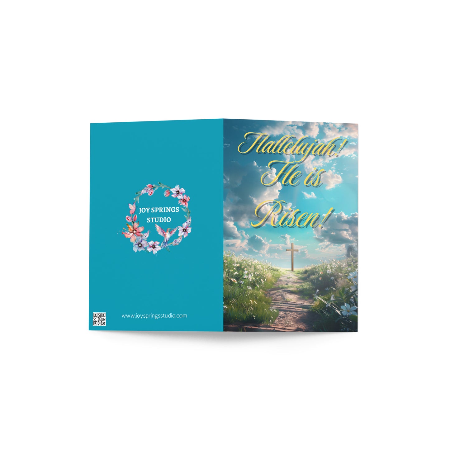 Happy Easter Christian Easter Cards- Hallelujah! He is Risen Easter Cards Religious