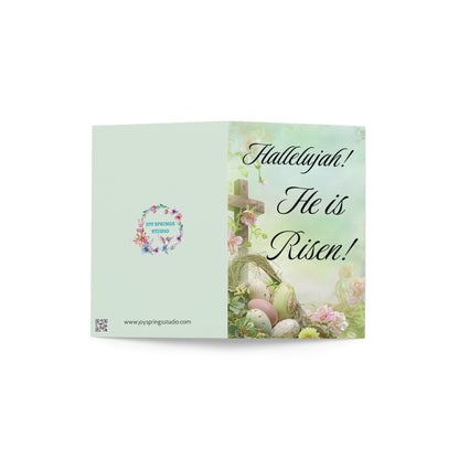 Happy Easter Christian Easter Cards- Hallelujah! He is Risen Easter Cards Religious