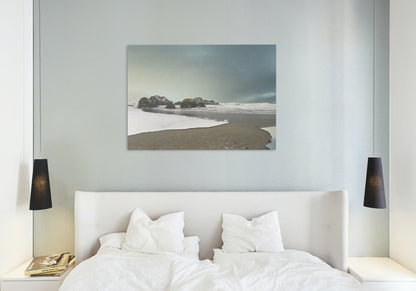 Let in Snow on the South Oregon Coast Nautical Digital Print