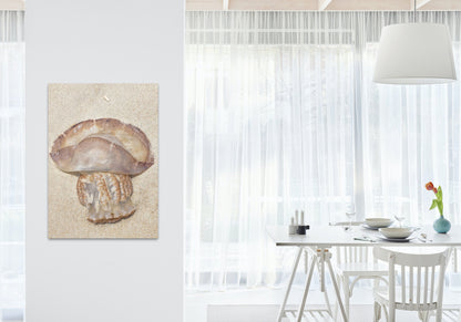 Gold Color Giant Jelly Fish Sealife Digital Print