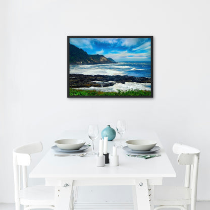 Scenic Oregon Coast Beach Digital Print at Florence Oregon