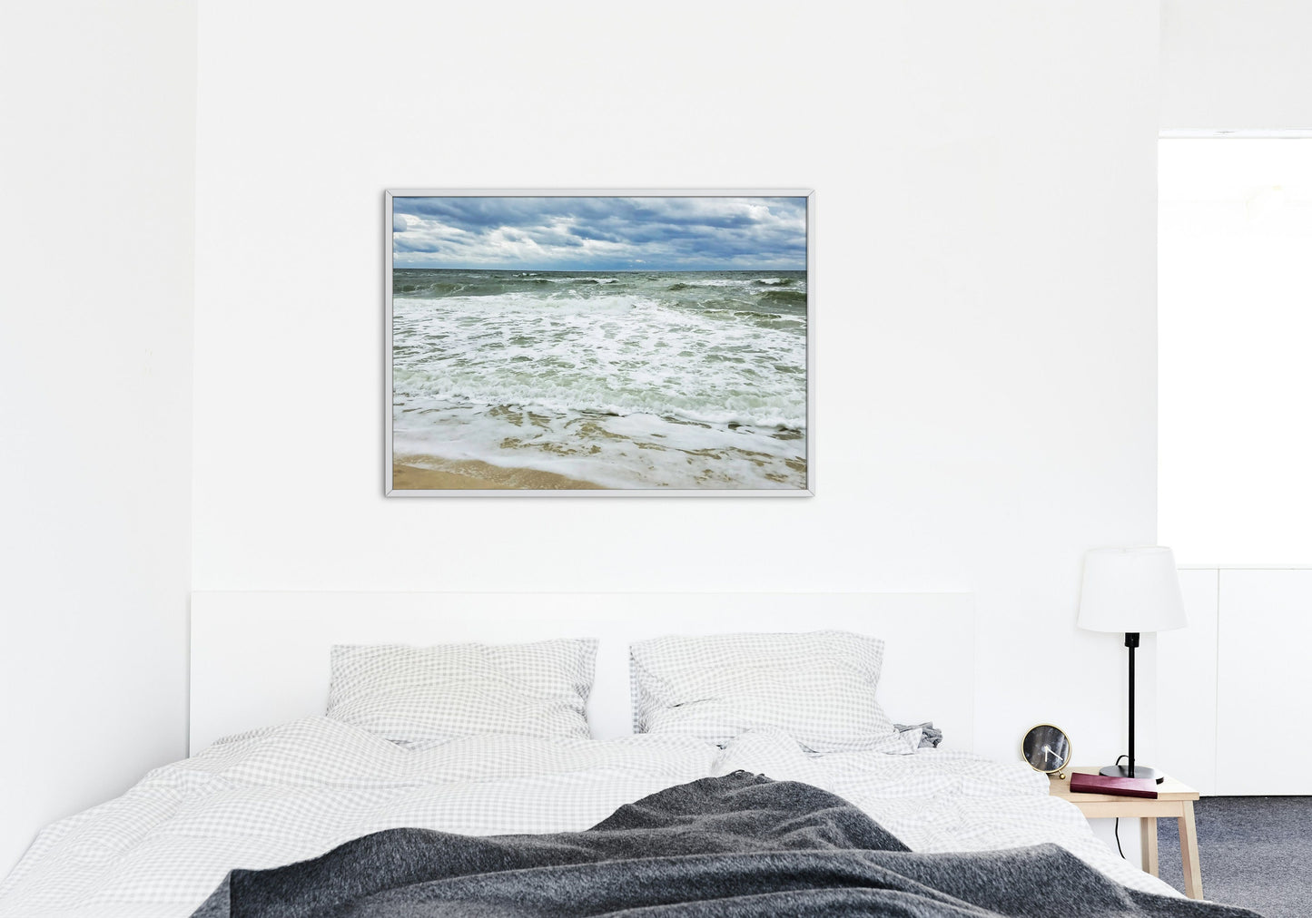 Gulf Shores Alabama Green Waves Coastal Digital Print