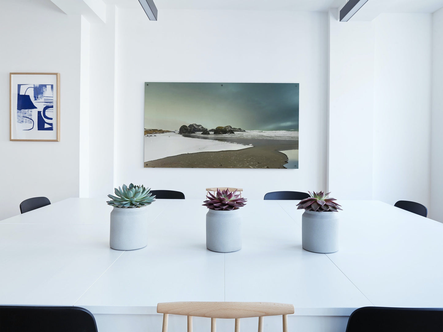 Let in Snow on the South Oregon Coast Nautical Digital Print