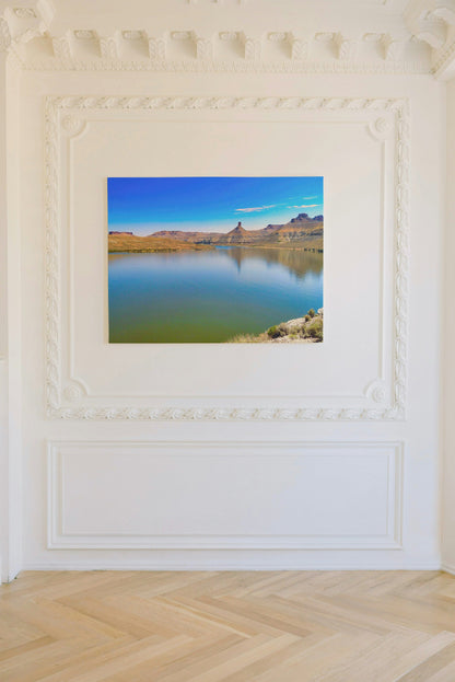 Peaceful Green River Lake in Wyoming Digital Print