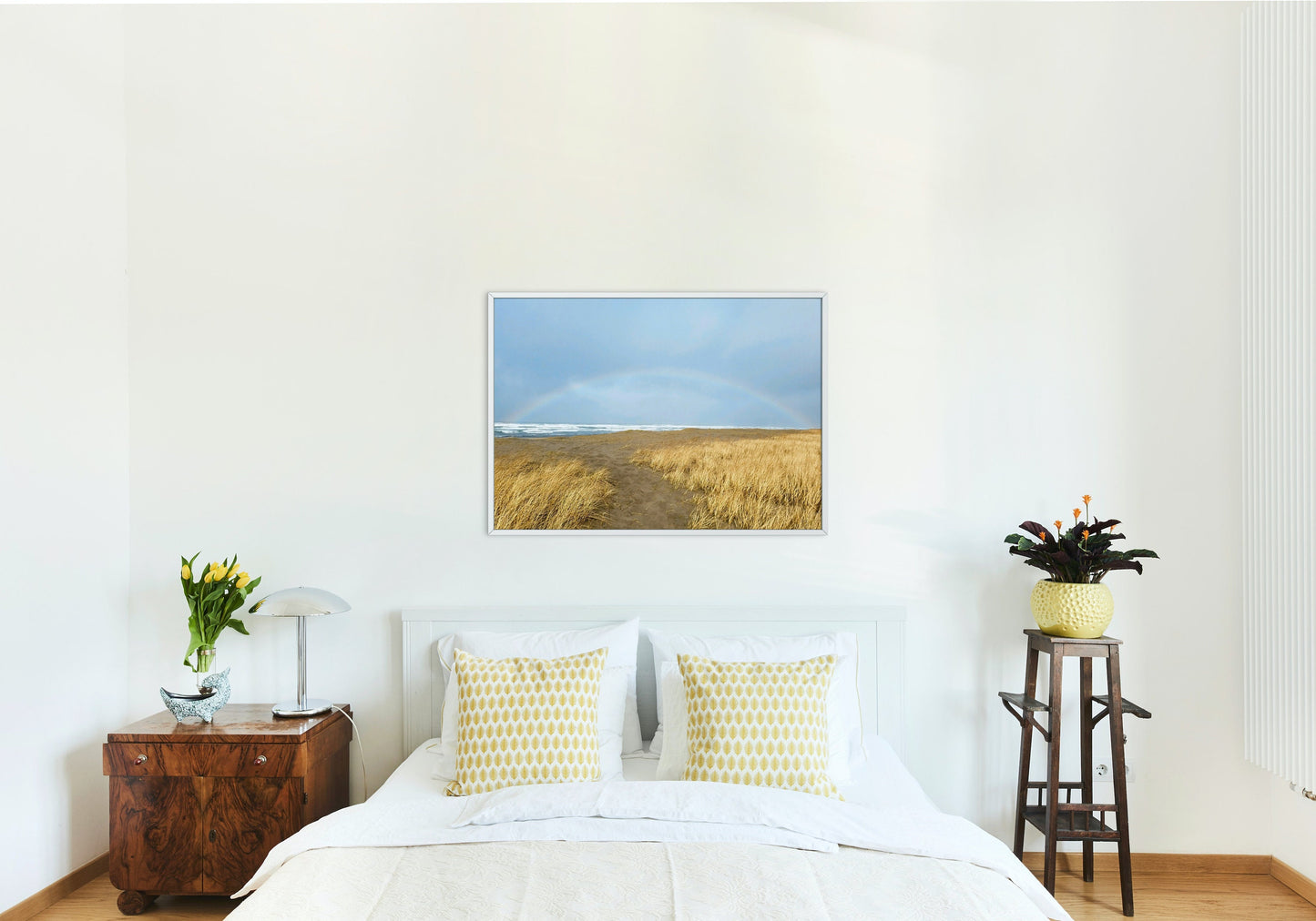 Rainbow Arch at Gearhart Oregon Coastal Digital Print