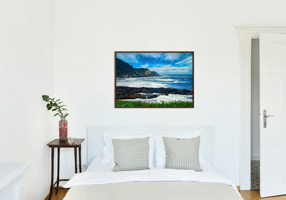 Scenic Oregon Coast Beach Digital Print at Florence Oregon