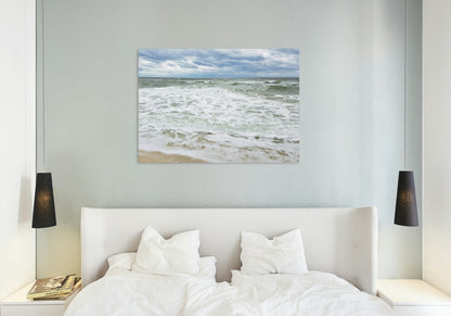 Gulf Shores Alabama Green Waves Coastal Digital Print