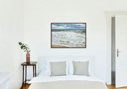 Gulf Shores Alabama Green Waves Coastal Digital Print