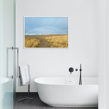 Rainbow Arch at Gearhart Oregon Coastal Digital Print