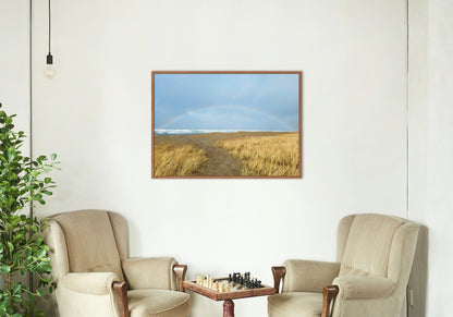 Rainbow Arch at Gearhart Oregon Coastal Digital Print