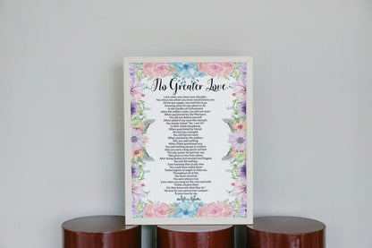 There Is "No Greater Love" Than This Easter Salvation Poem