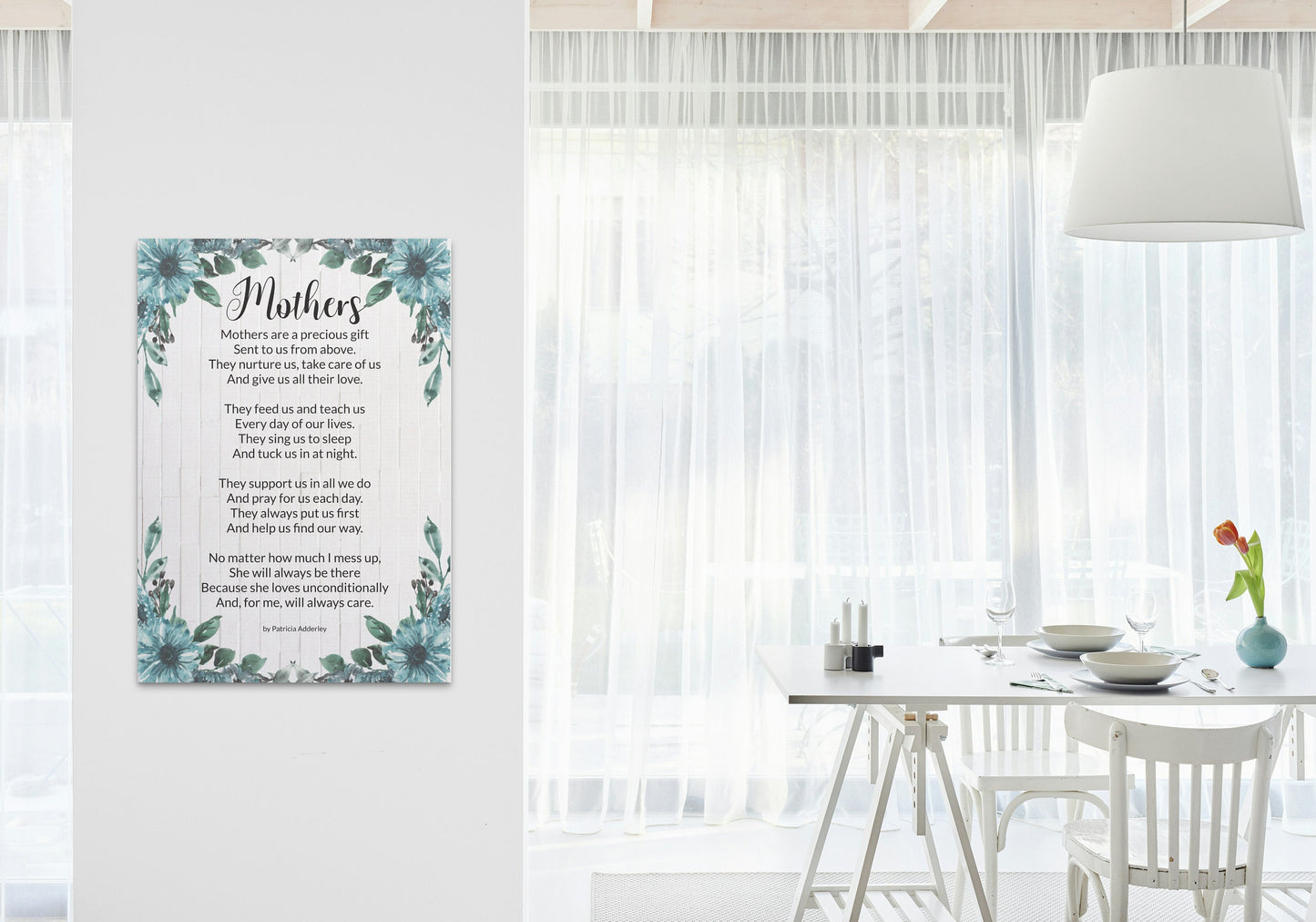 Inspirational Mothers Day Poems "Mothers" Digital Downloadable Print
