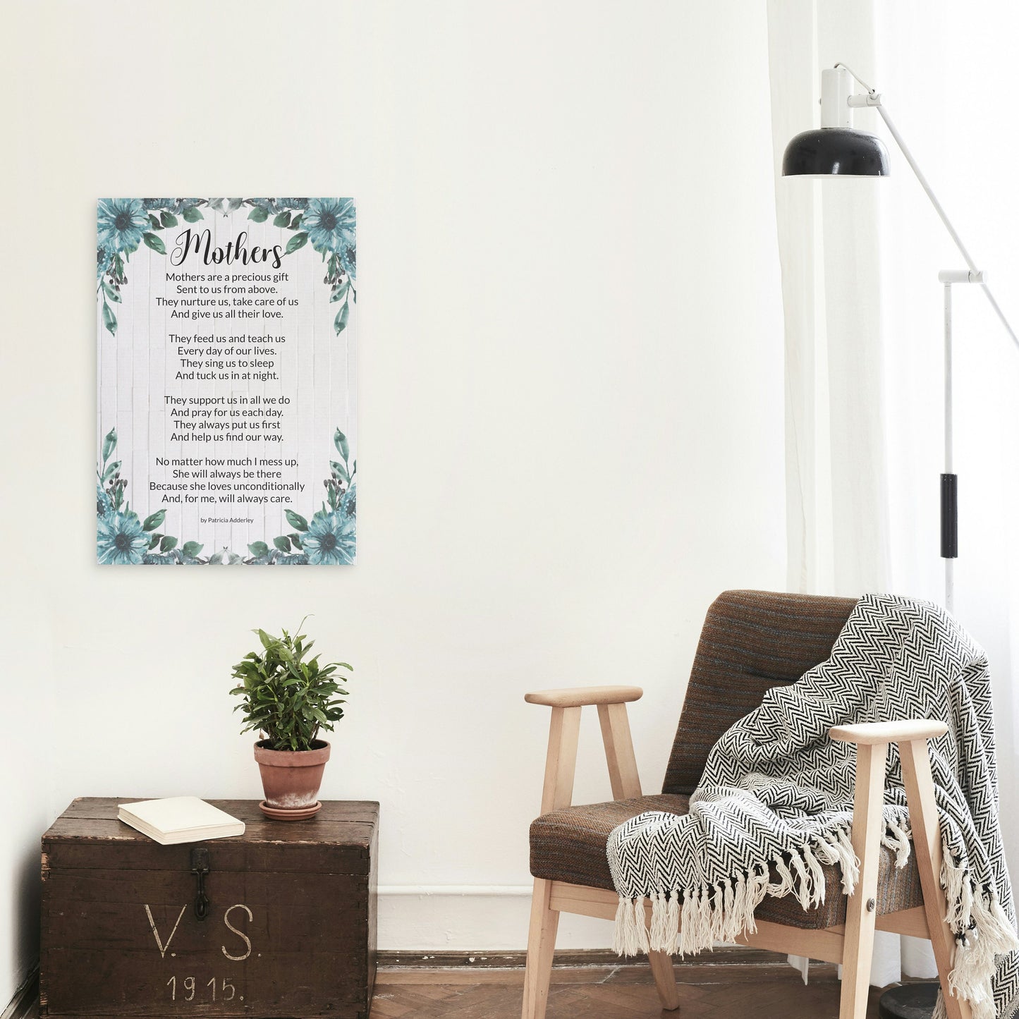 Inspirational Mothers Day Poems "Mothers" Digital Downloadable Print