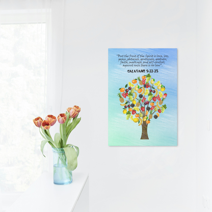 Galatians 5:22 Fruit of the Spirit Fruits Christian Art